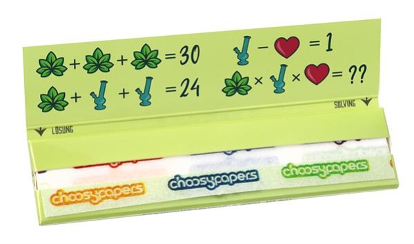 Choosypapers King Size Slim Zigarettenpapier Superlucky